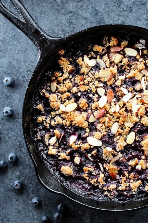 Gluten-Free Blueberry Almond Dessert Delight