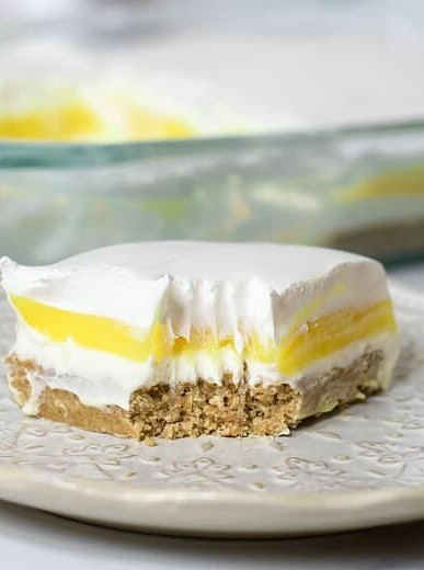 Creamy Lemon Bliss Bars