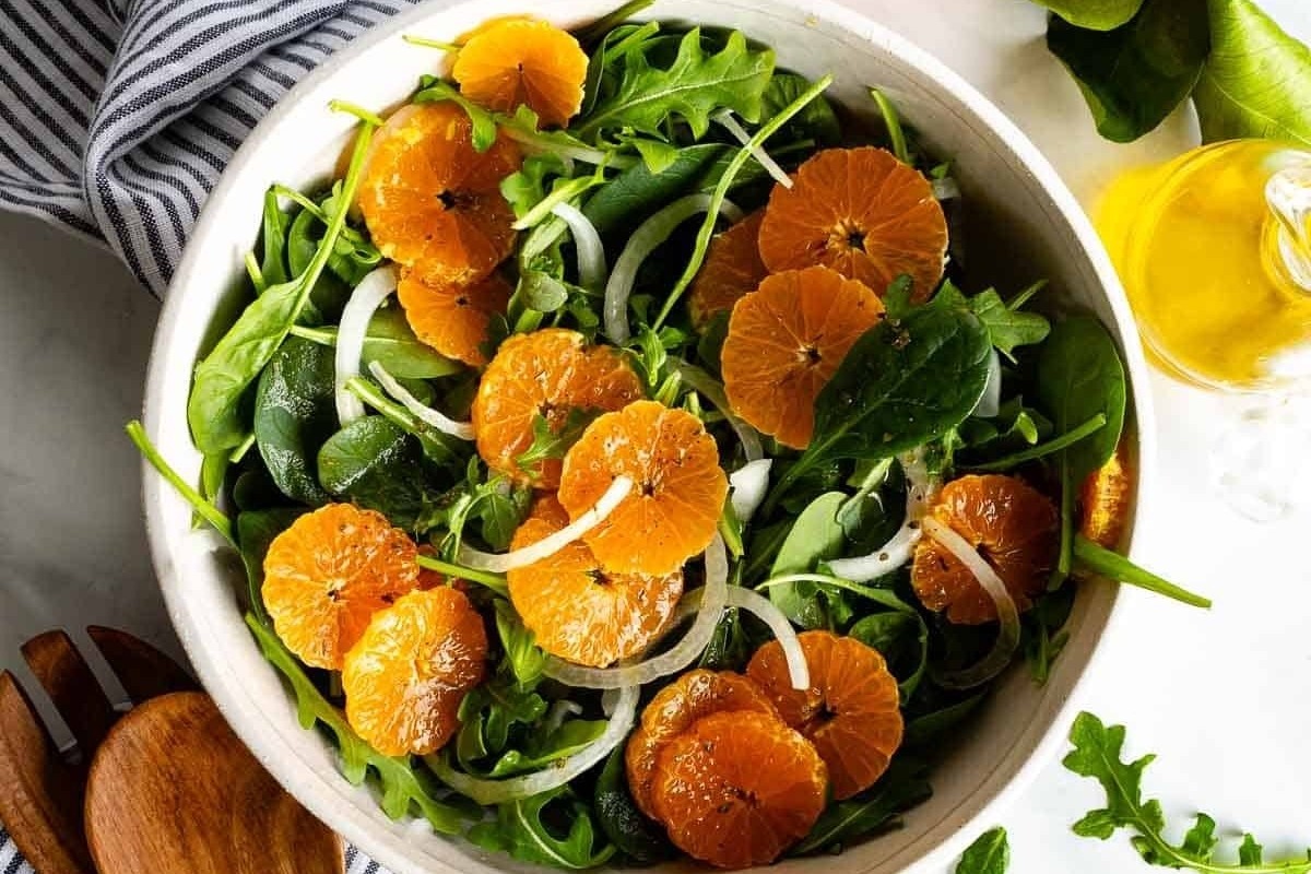 Citrusy Greens Salad in Just 10 Minutes