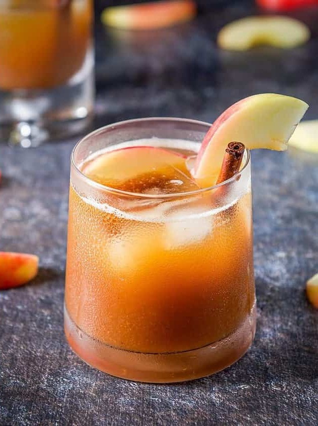 Bourbon Cocktail with Autumn Twist