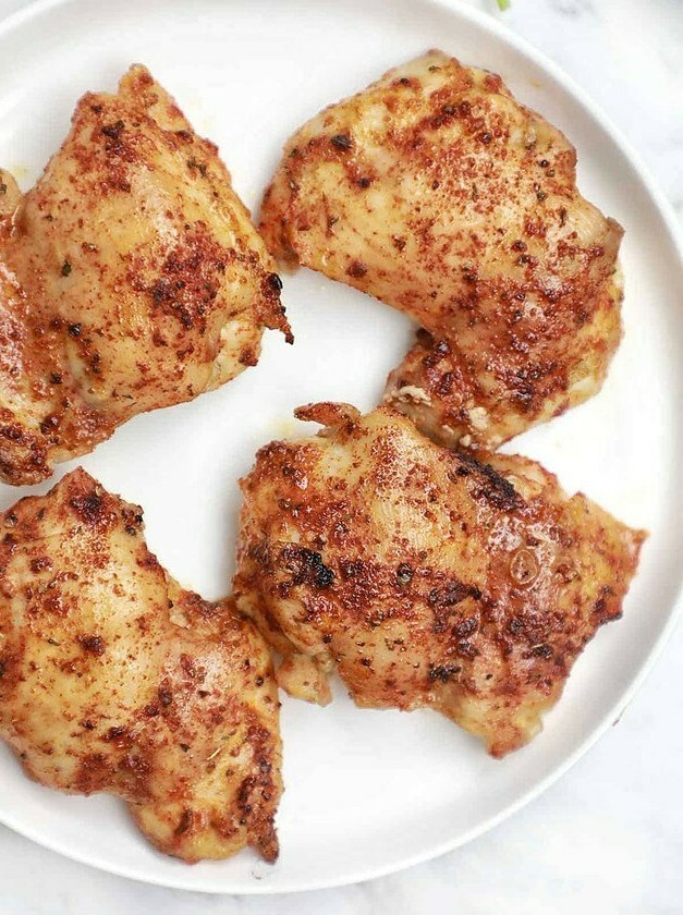 Crispy Oven-Baked Chicken Thighs Recipe