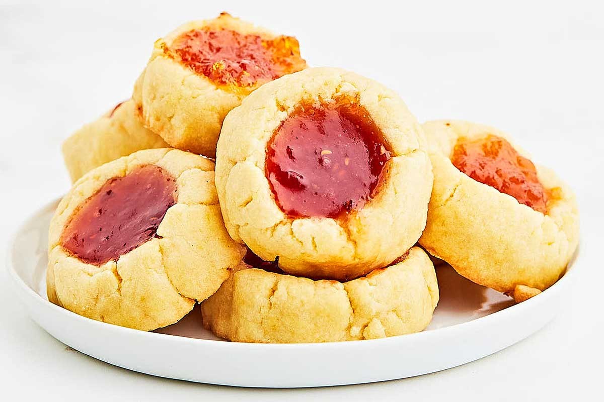Buttery Jam-Filled Shortbread Delights