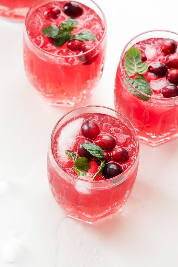 Cranberry Twist on a Refreshing Mojito