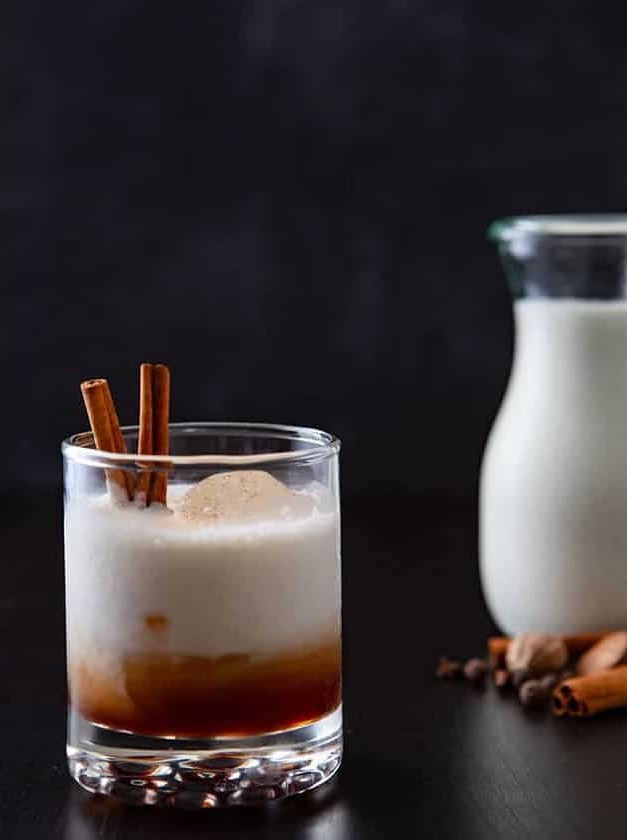 Spiced Fall Twist on Classic White Russian