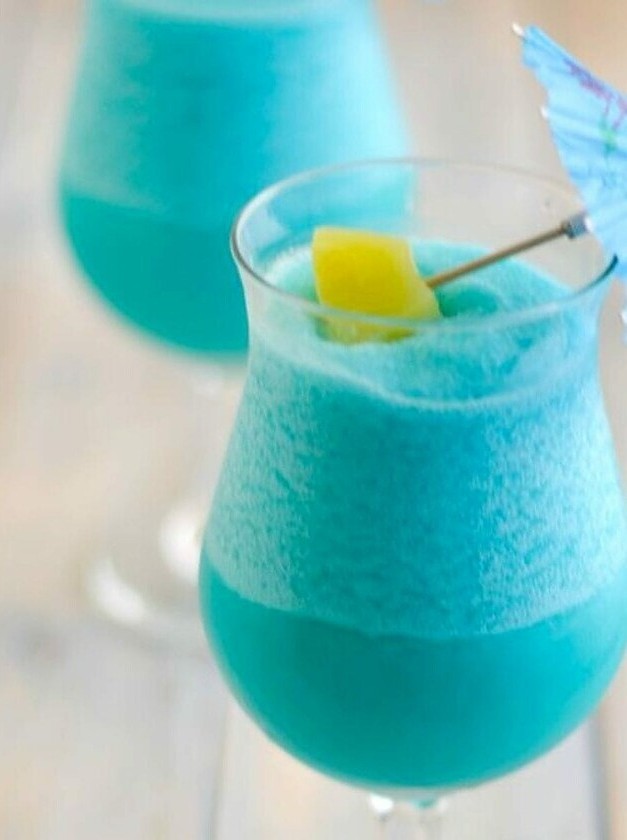 Island Oasis in a Glass of White Rum