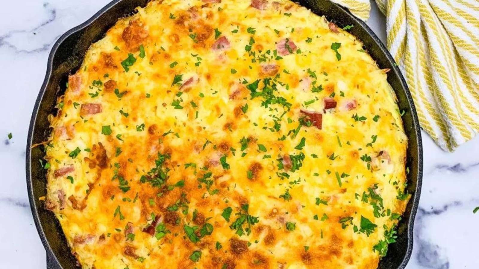 Ham And Hash Brown Casserole
