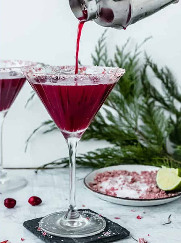 Cranberry Twist on the Classic Cosmo