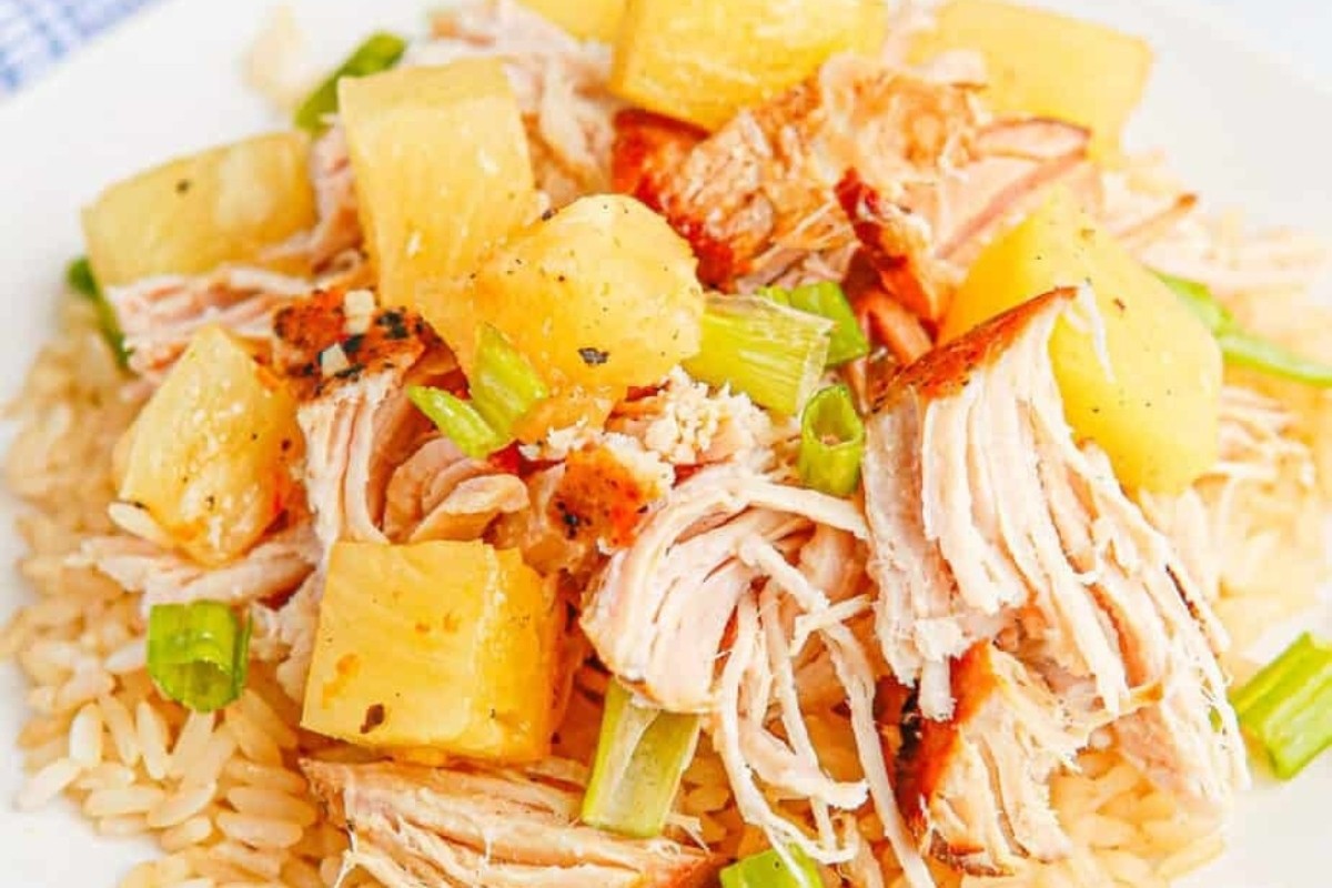 Easy Crockpot Pork with Sweet Pineapple Flavor