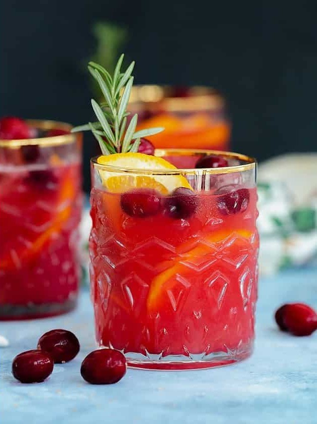 Winter Holiday Tequila Spritzer Recipe