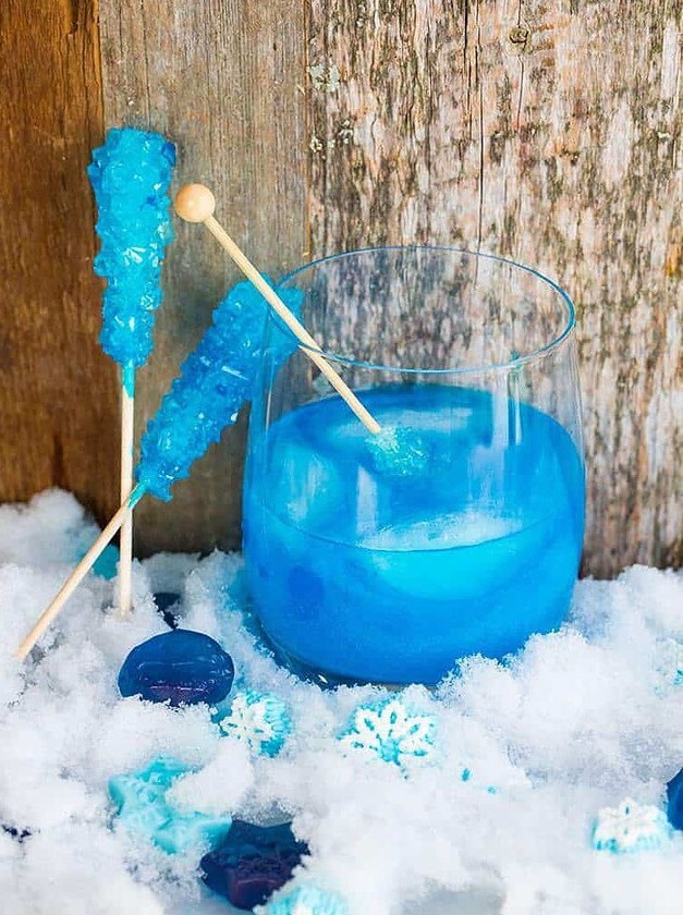 Winter Wonderland in a Fruity Glass