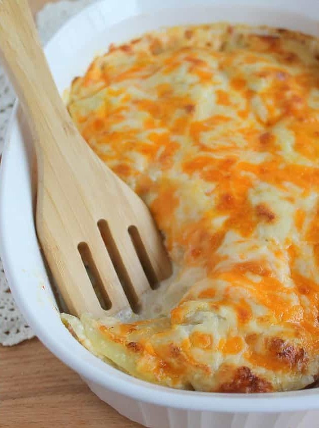 Keto Kohlrabi Casserole with Crunchy Texture