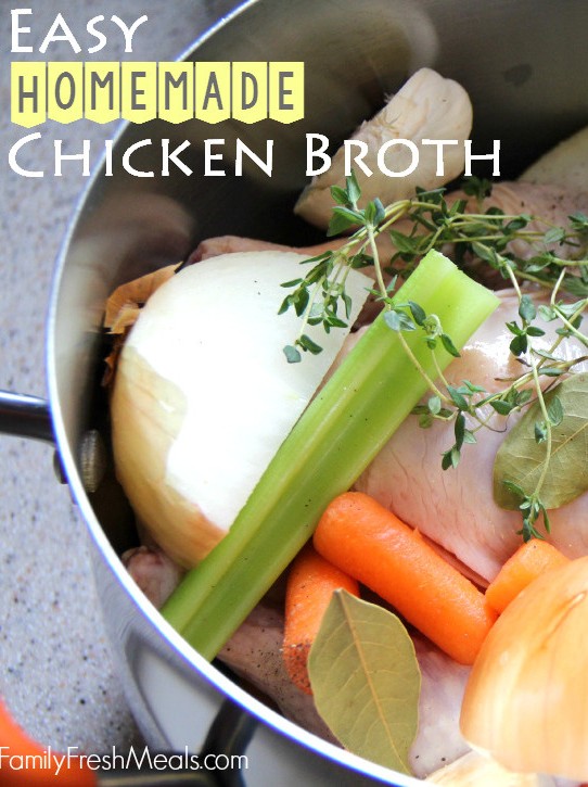 Homemade Chicken Stock Essentials