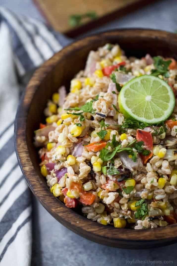 Greek Farro Salad