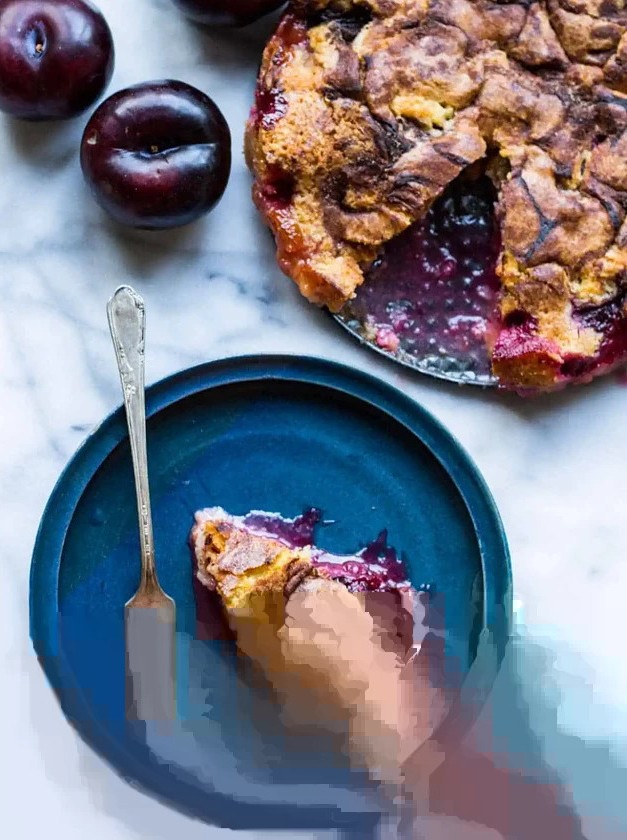 Sweet Plum Torte Delight