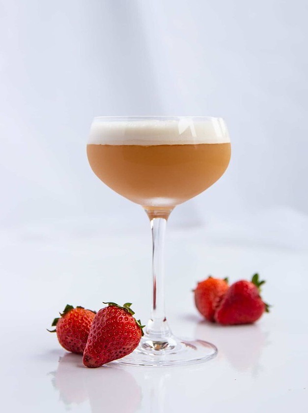 Amaretto Sour Gets a Sweet Strawberry Twist