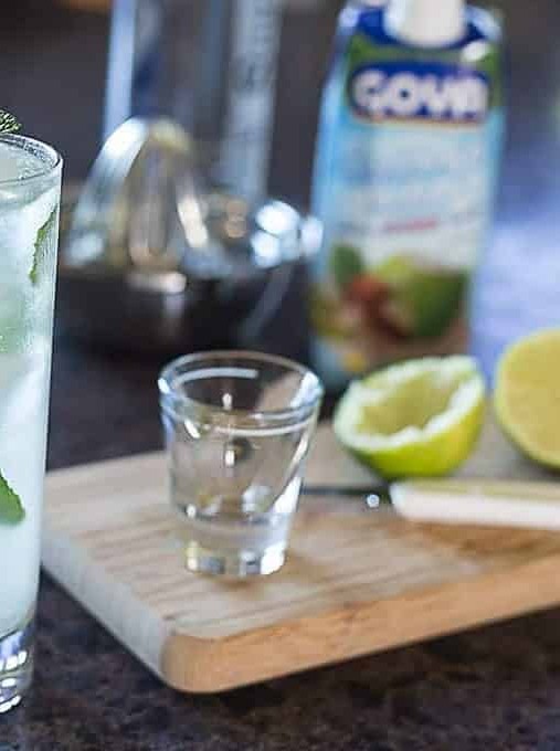 Lychee Twist on Classic Mojito