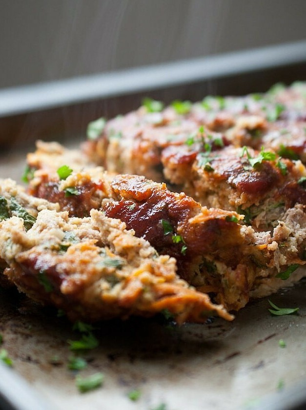 Turkey Meatloaf with Hidden Veggies Delight