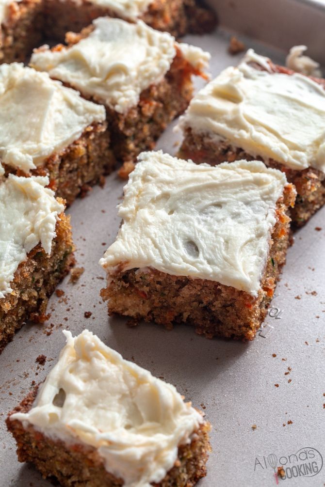 Carrot Cake Breakfast Delights with Cream Cheese Frosting