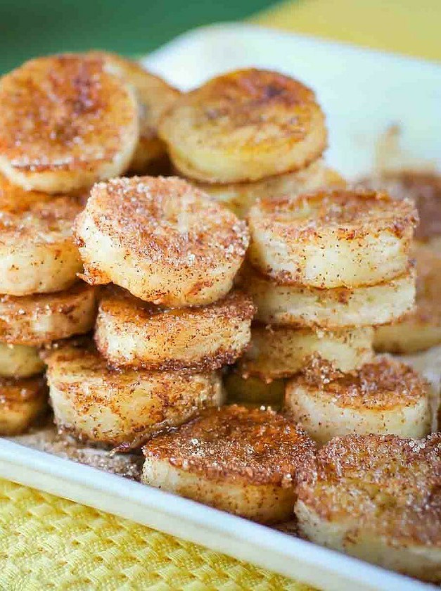 Sweet Cinnamon Banana Fritters
