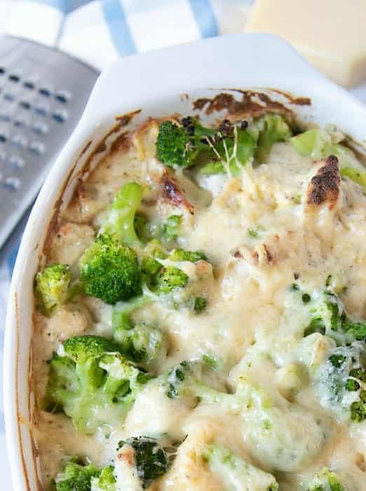 Creamy Chicken Tortellini Bake Casserole