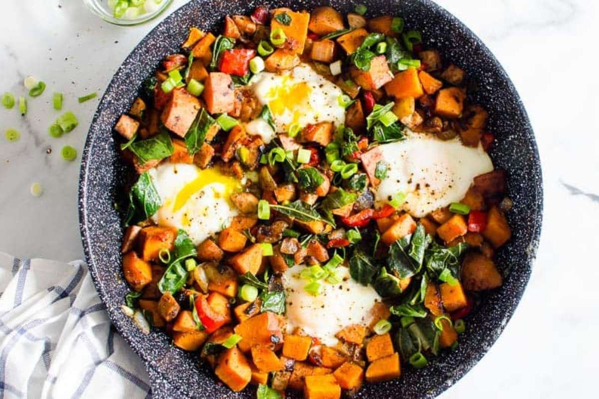 Twist on Spuds: Hearty Sweet Potato Skillet