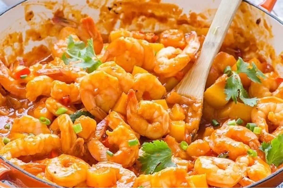 Coconut Red Curry with Shrimp and Squash