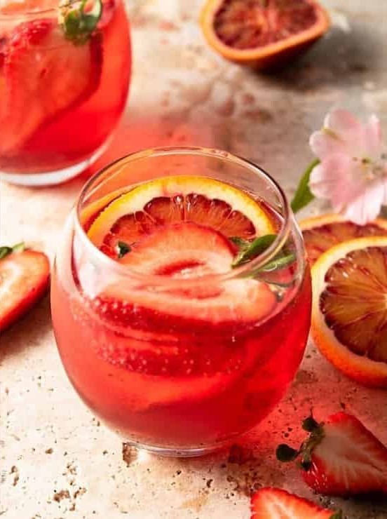 Ruby Red Bitter Bliss Cocktail