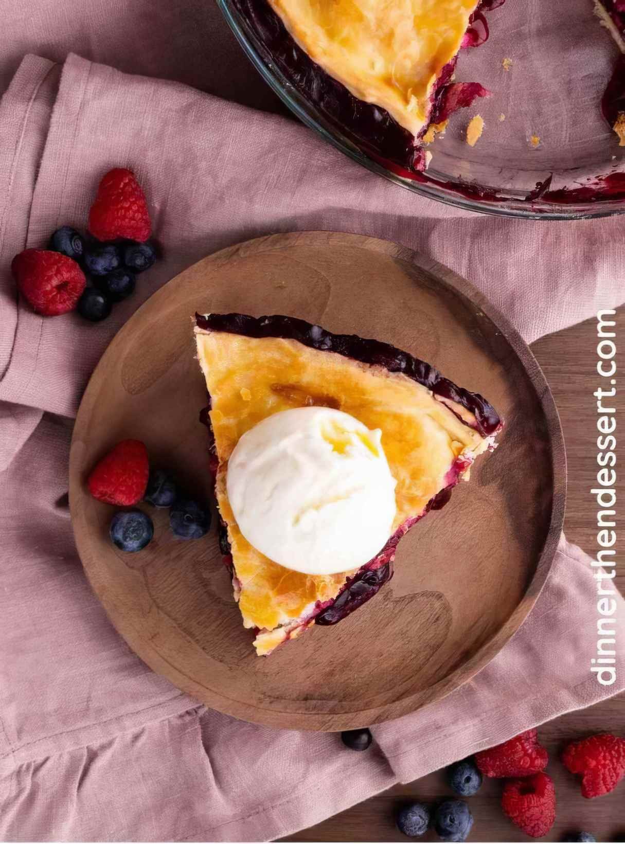 Berry Blissful Mixed Fruit Pie Recipe
