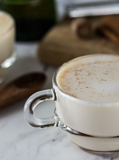 Whiskey Milk Punch for St. Patrick