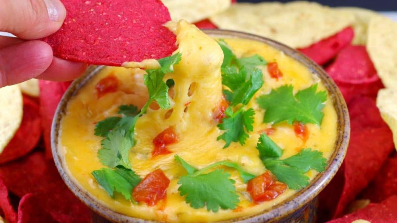 Green Chile Dip Without the Velvety Twist
