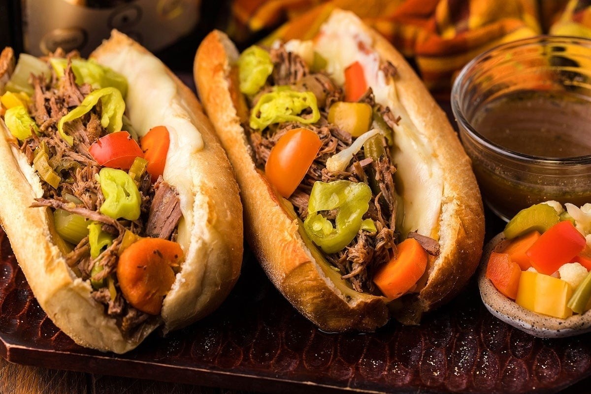 Tender Italian Beef in the Slow Cooker