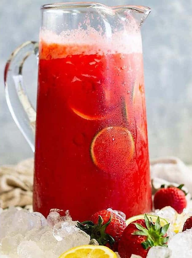 Strawberry Twist on the Classic Margarita