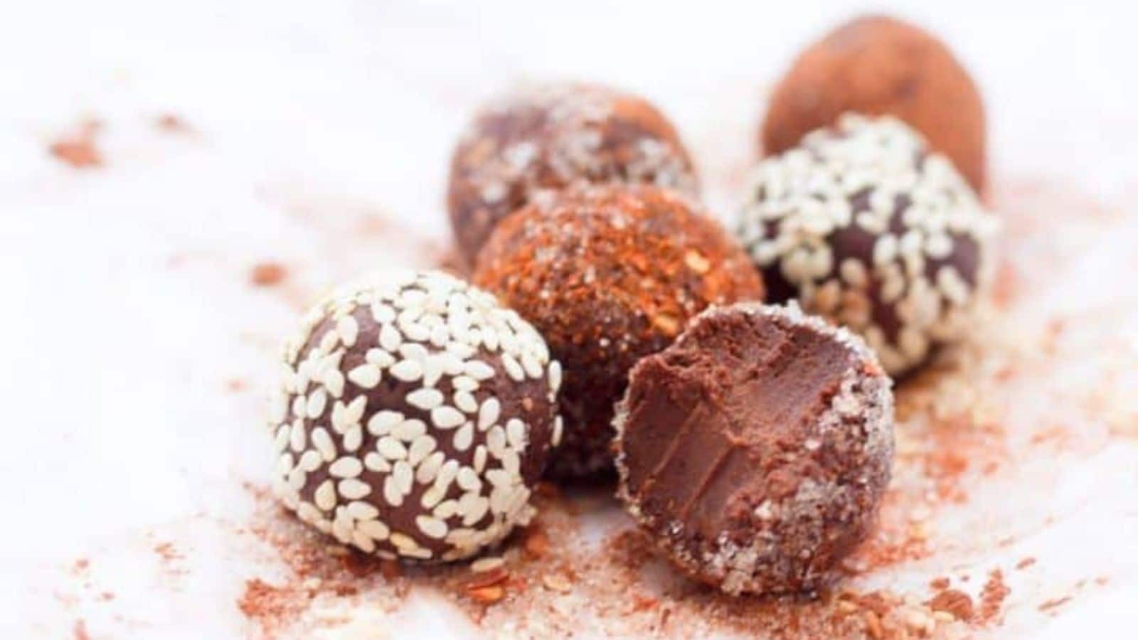 Spicy Chocolate Truffle Delights