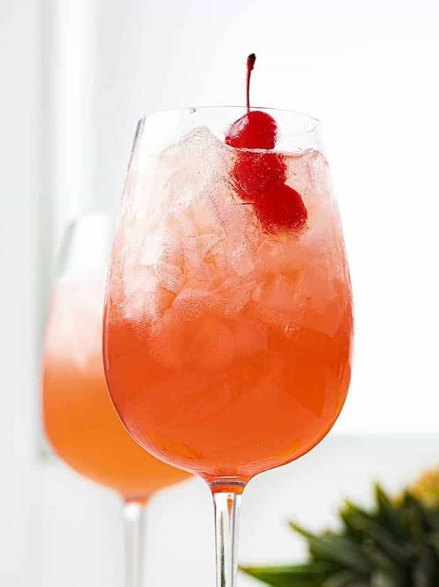 Coconut Bliss Champagne Spritz