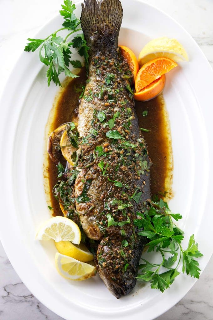 Crispy Trout with Golden Butter Pan-Seared