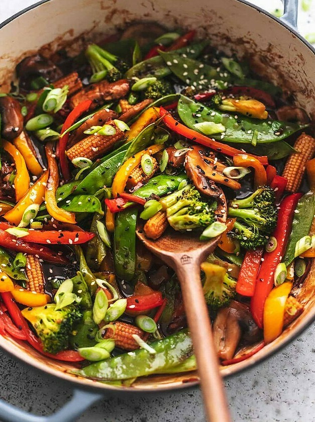 Colorful Veggies in a Quick Stir