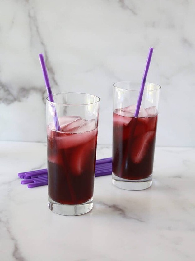 Deep Purple Vodka Fruity Punch