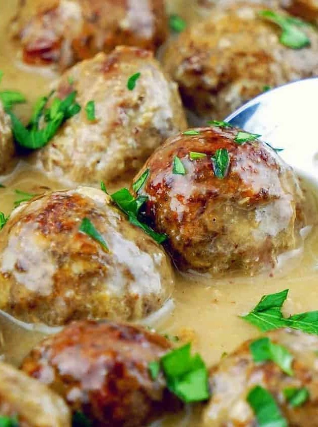Gluten-Free Meatballs in Swedish-Style Sauce