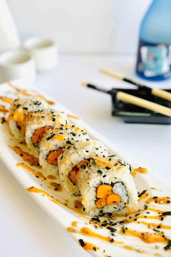 Sweet Potato Sushi Innovation Rolls