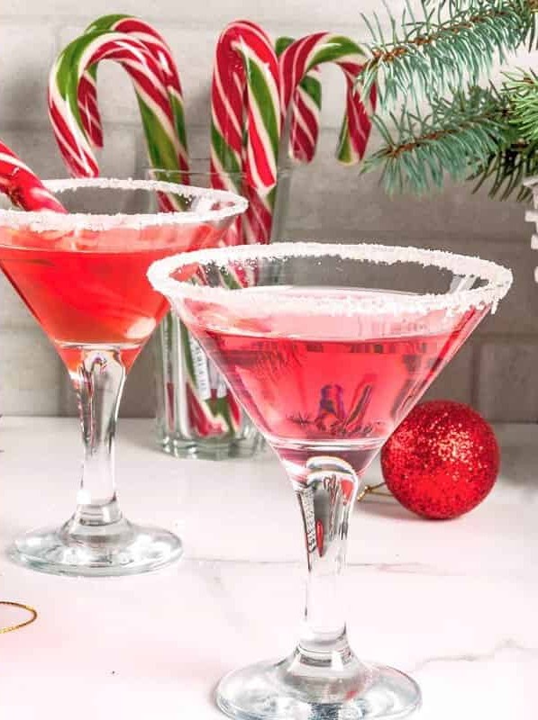 Minty Christmas Martini Delight