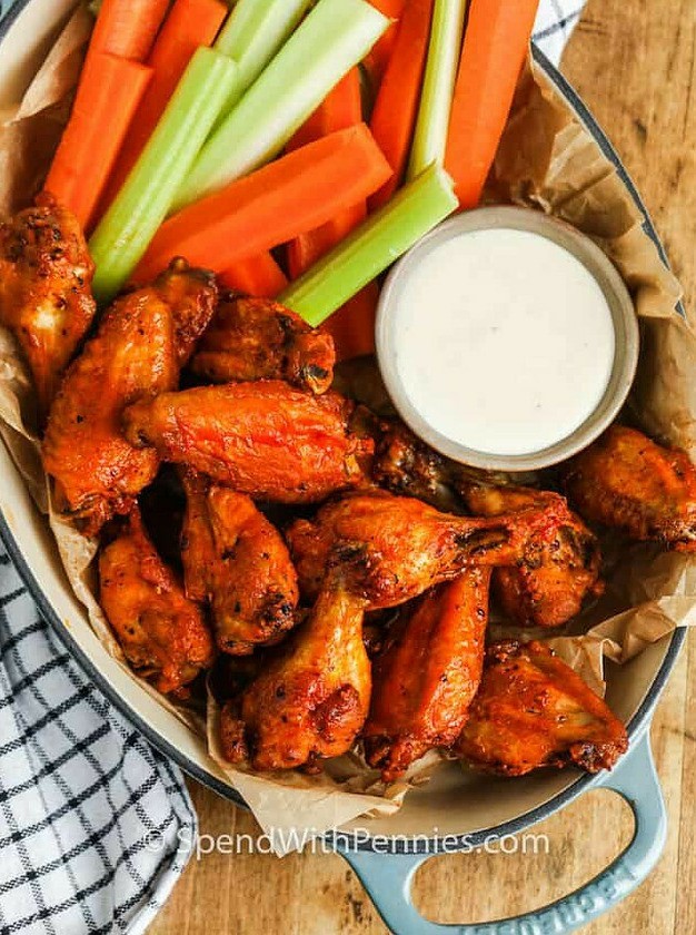Homemade Crispy Hot Wing Delights