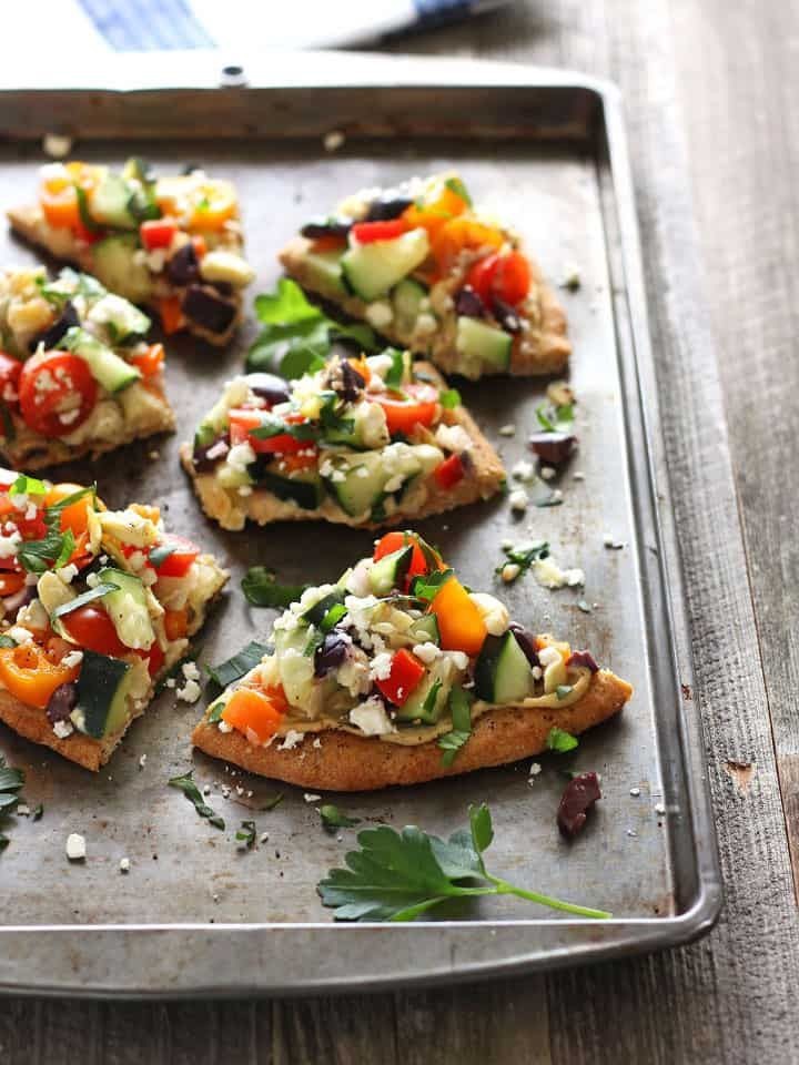Roasted Squash Flatbread with Garlic Miso Glaze