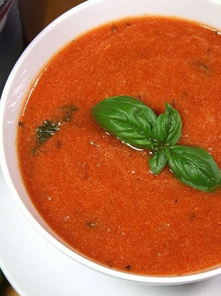 Easy Tomato Basil Soup Delight