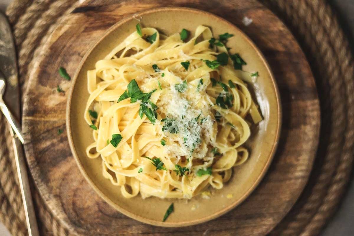 Garlic Pasta with Olive Oil Simplicity