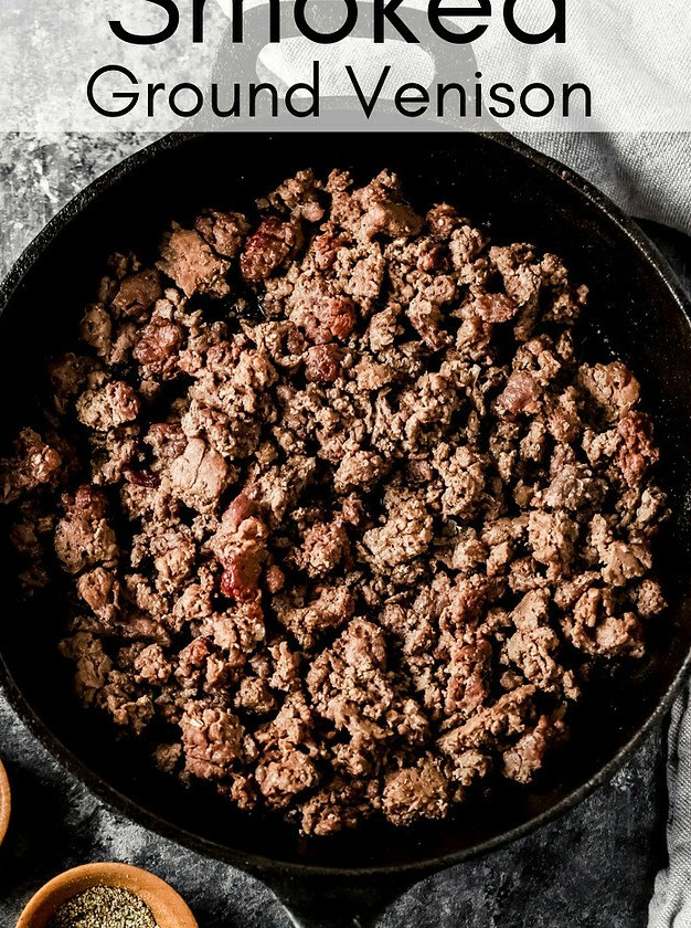 Smoky Ground Venison Delight