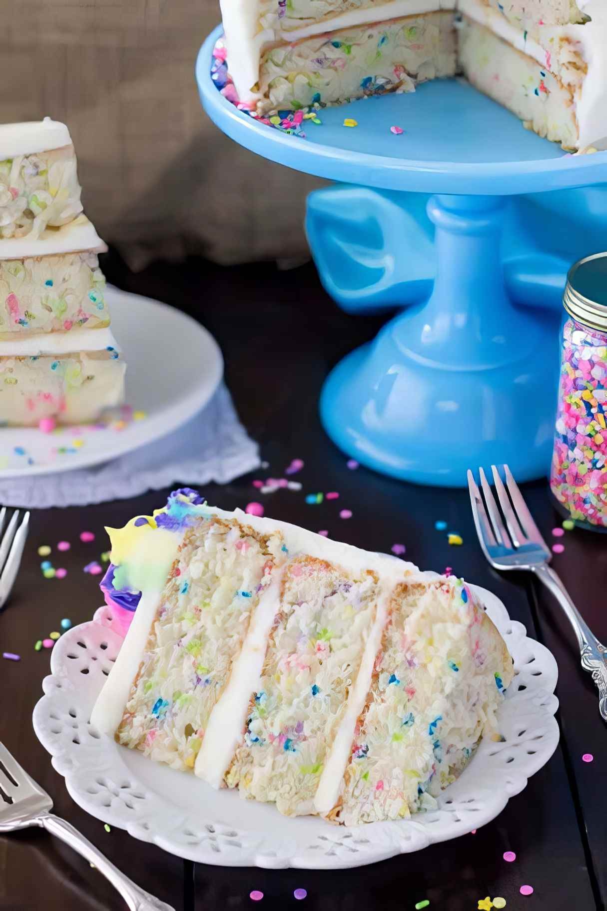Homemade Funfetti Cake Recipe with Perfect Texture