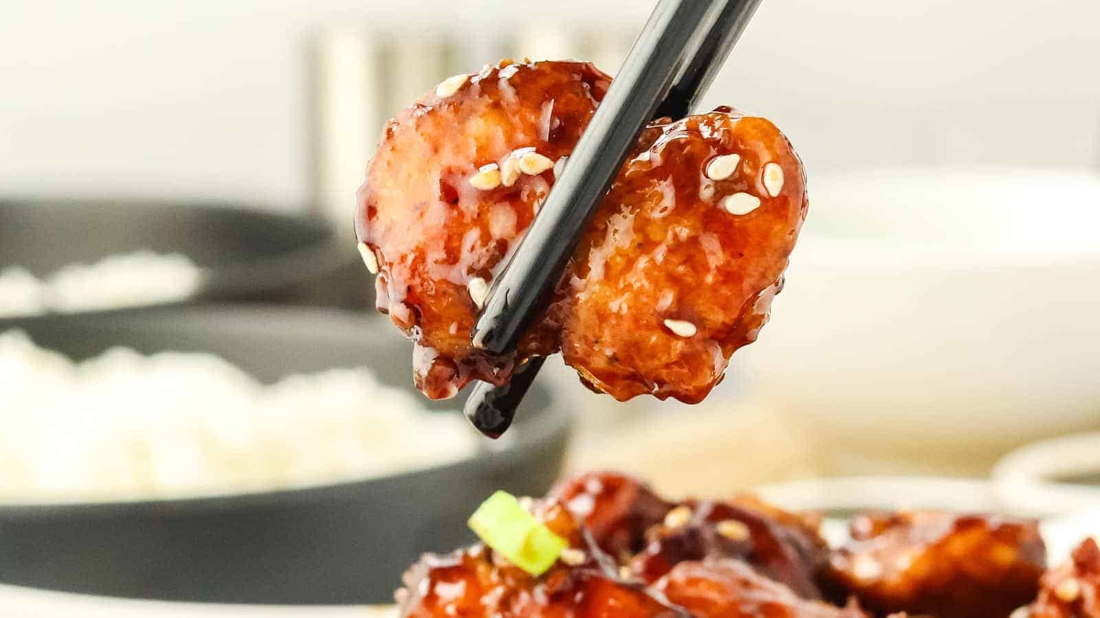 Savory Sesame Chicken in Minutes