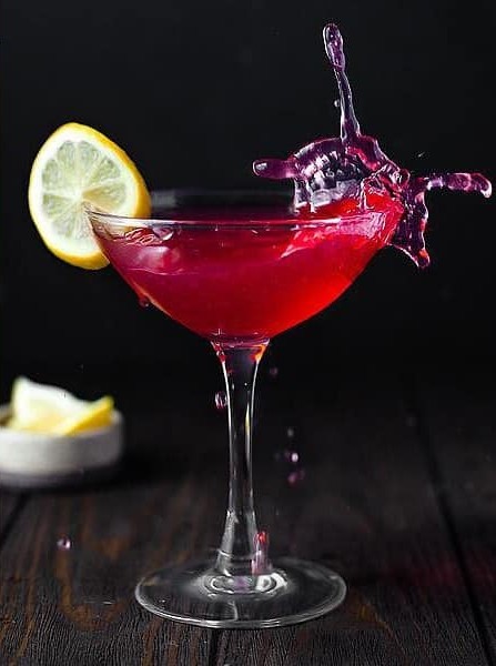 Ruby Raspberry Vodka Sparkler