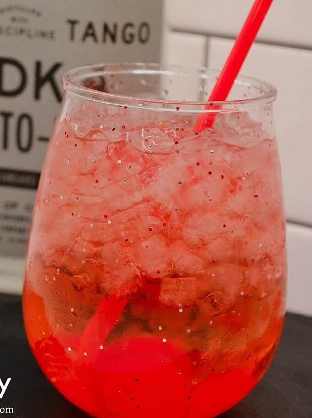 Vodka Twist on Classic Cherry Spritzer