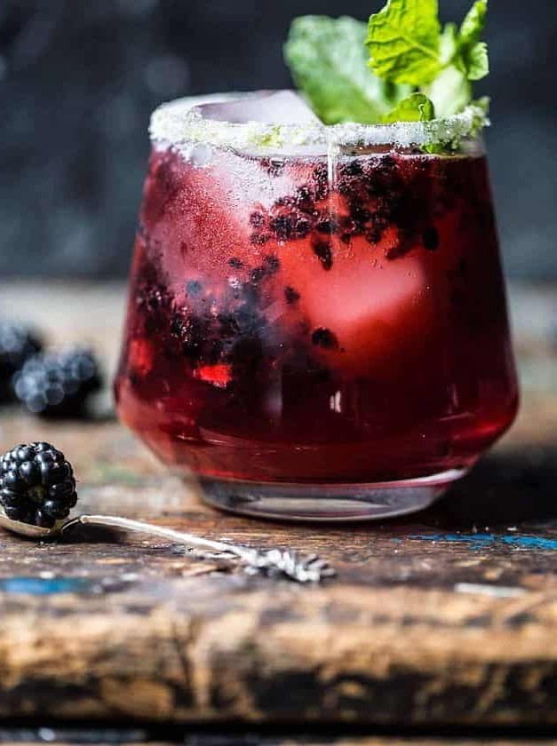 Spooky Bourbon Blackberry Delight
